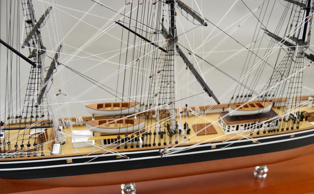 カティサーク Cutty Sark 帆船 精密帆船模型 ハンドメイド木製帆船模型、精密模型製作・販売の専門店 ウッドマンクラブ