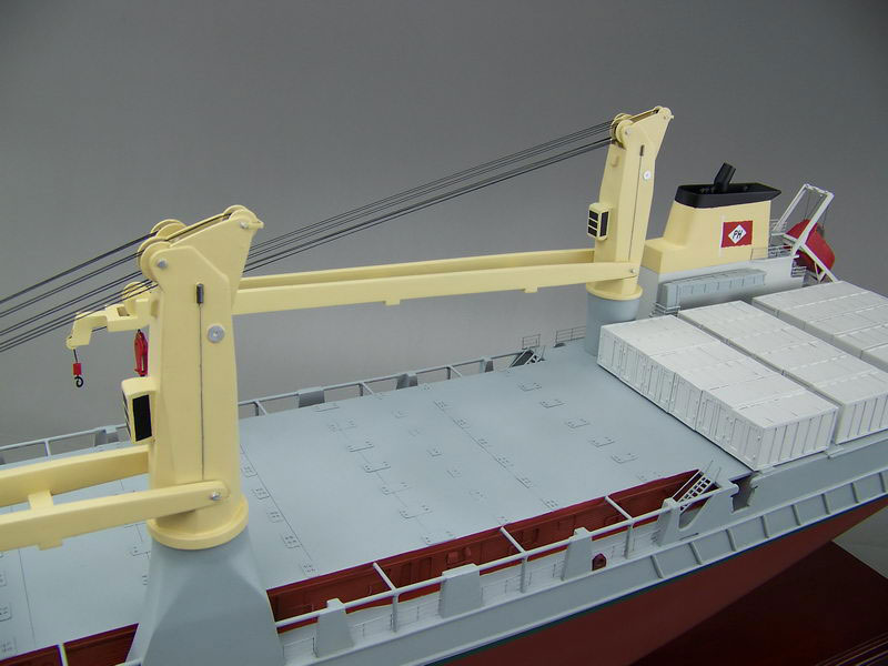 MV-ANNETTE号 バルク船 バラ積み貨物船 木製ハンドメイド 展示模型 モデルシップ 精密船舶模型製作会社 ウッドマンクラブ