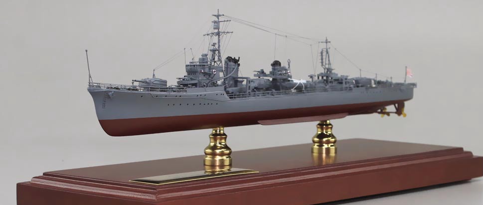 駆逐艦雪風 木製ハンドメイド超精密艦船模型完成品