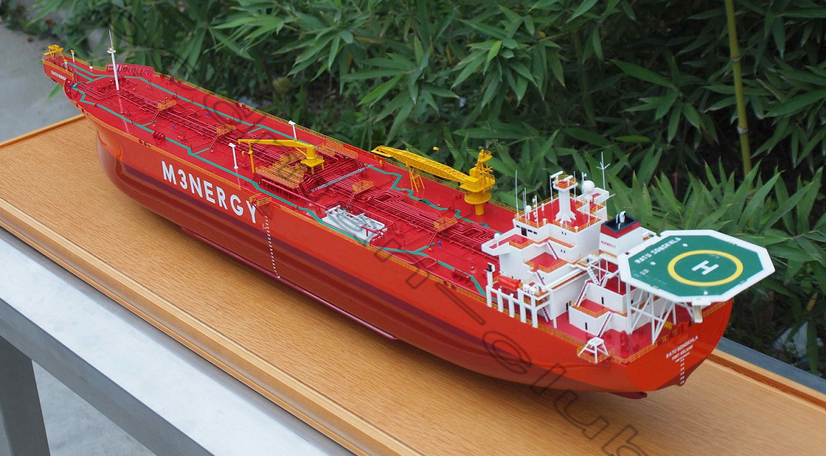 M3NERGY 海洋探査・調査船「M3NERGY」ファイバーグラス製超精密艦船模型完成品 台座付き