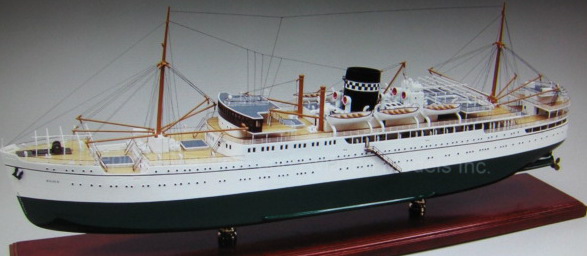 米国客船精密模型完成品 大型木製ハンドメイド客船モデル 完成品台座付き