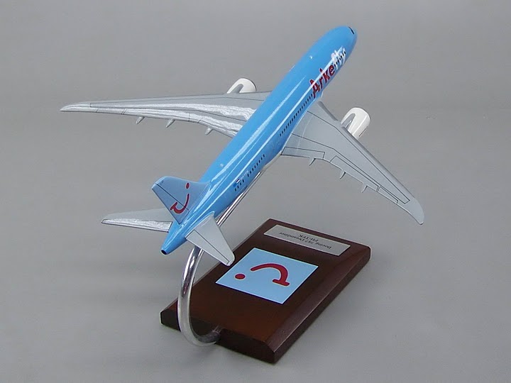 ボーイング787精密模型完成品塗装済、1/100B-787,1/144ボーイング787,1/100B-787,1/100ボーイング787,木製ハンドメイド、ウッドマンクラブ