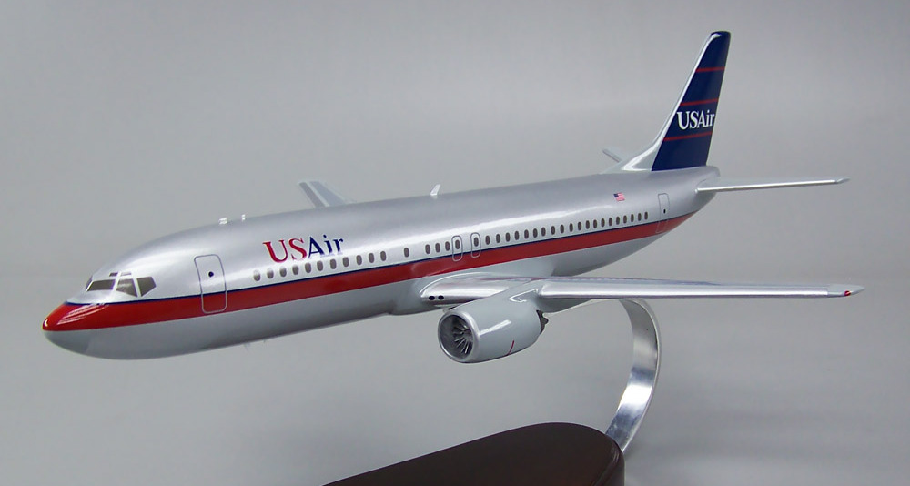 ボーイング737-400 アメリカン航空・BOEING-737-400 アメリカン航空超精密模型完成品台座付 ウッドマンクラブ