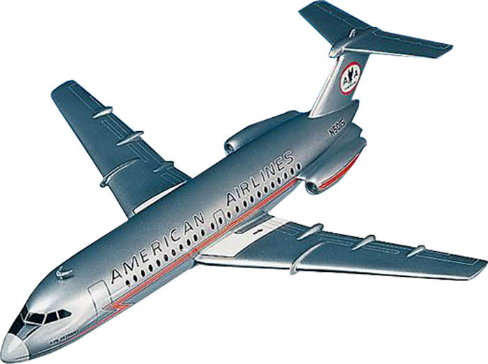 BAC111 アメリカン航空・BAC111 アメリカン航空超精密模型完成品台座付