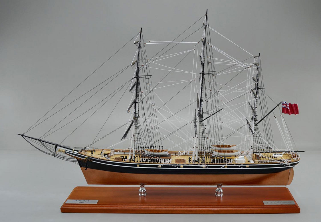 カティサーク Cutty Sark 帆船 精密帆船模型 ハンドメイド木製帆船模型、精密模型製作・販売の専門店 ウッドマンクラブ