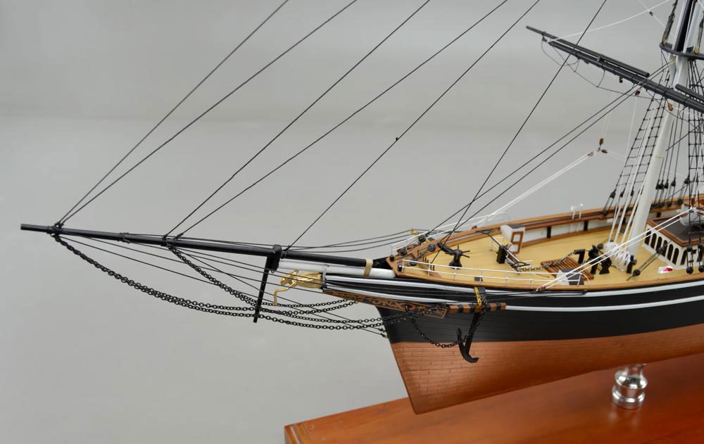 □大型帆船 カティサーク Cutty Sark精密模型完成品 精密帆船模型 