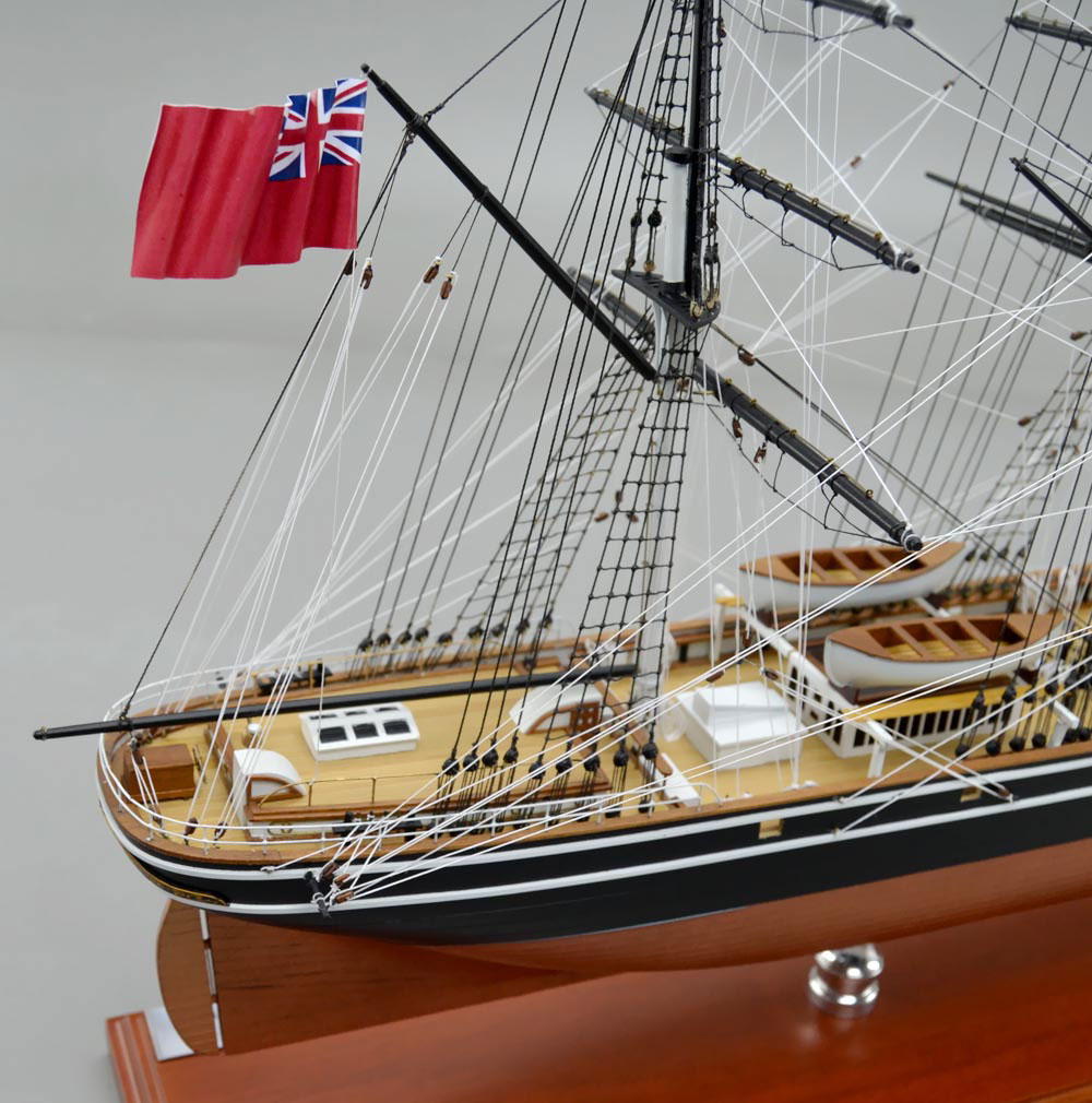 カティサーク Cutty Sark 帆船 精密帆船模型 ハンドメイド木製帆船模型、精密模型製作・販売の専門店 ウッドマンクラブ