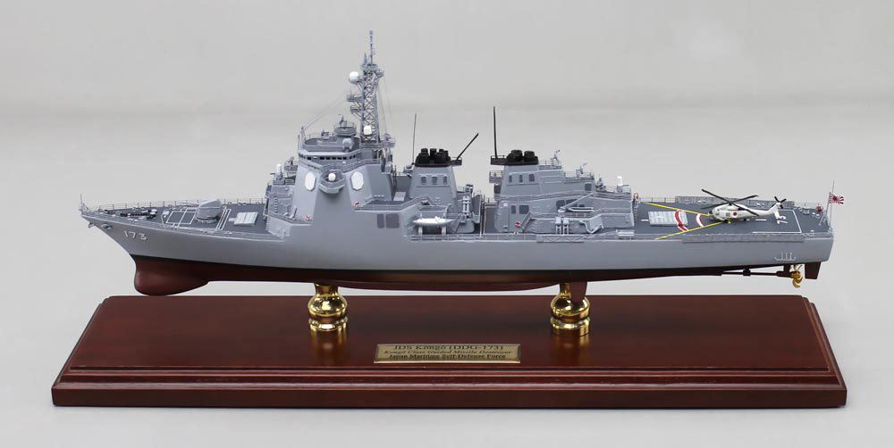 □精密艦船模型完成品 展示用模型 モデルシップ 戦艦、重巡洋艦、軽