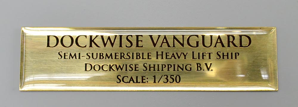 Dockwise Vanguard ɥå磻 󥬡 HEAVY MARINE TRANSPORT 1/350緿ϥɥᥤ̩Ϸʥǥ ̩դŹ åɥޥ󥯥