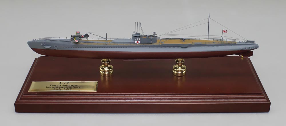 潜水艦 伊号19（イ-19)精密模型完成品塗装済、1/350伊号19（イ-19),1/200伊号19（イ-19),1/144伊号19（イ-19),1/100伊号19（イ-19),木製ハンドメイド、ウッドマンクラブ