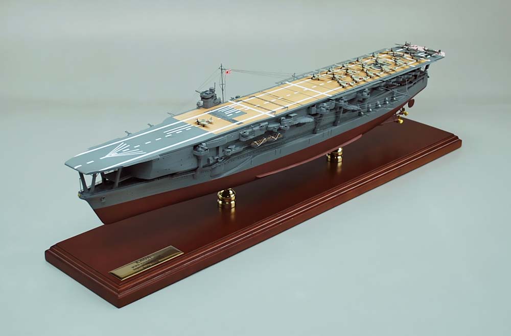 航空母艦加賀超精密模型完成品、1/350航空母艦加賀,1/200航空母艦加賀,1/144航空母艦加賀,1/100航空母艦加賀、木製ハンドメイド、精密艦船模型完成品台座付の製作と通販専門店 ウッドマンクラブ