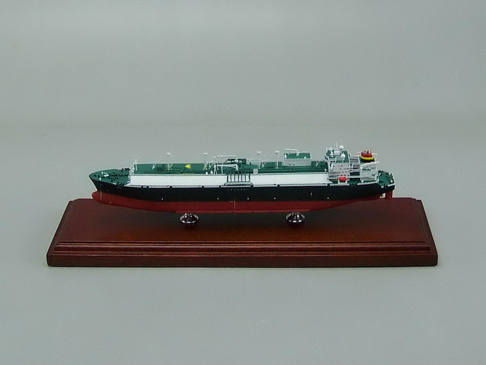 1/400 LNG運搬船 LNG-Ship ソナンゴル サンビザンガ(SONANGOL-SAMBIZANGA) 木製精密模型 精密模型製作専門店 ウッドマンクラブ