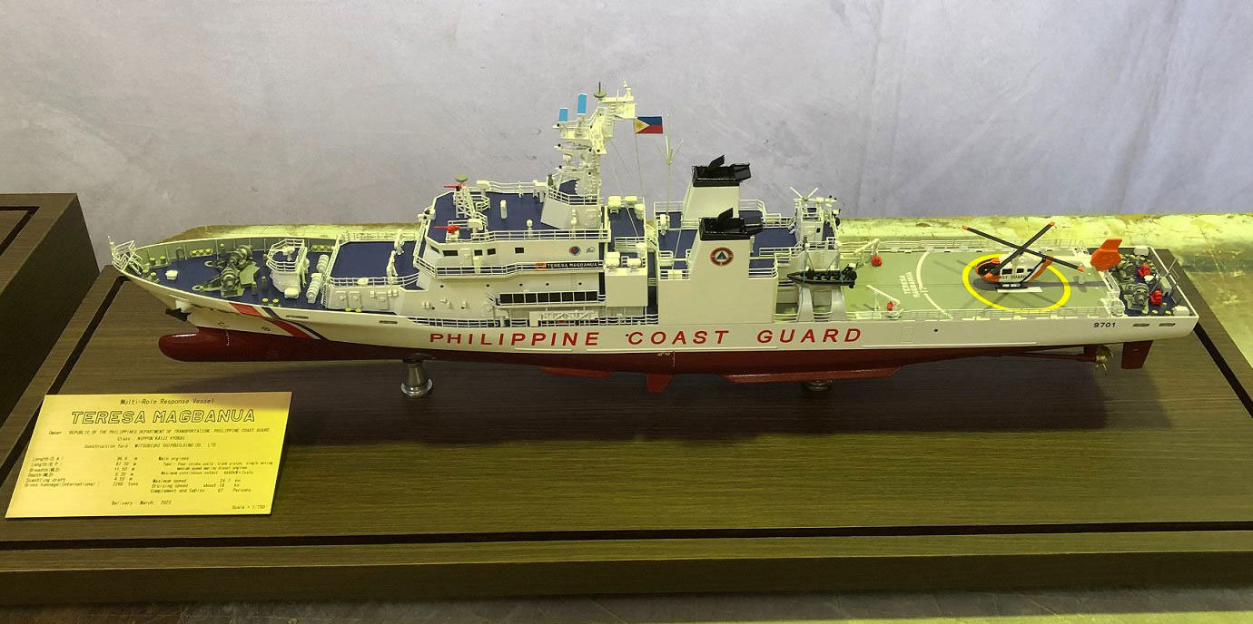 1/150 フィリピン沿岸警備隊「TERESA MAGBANUA」FRP製 精密船舶模型製作販売専門店,ウッドマンクラブ