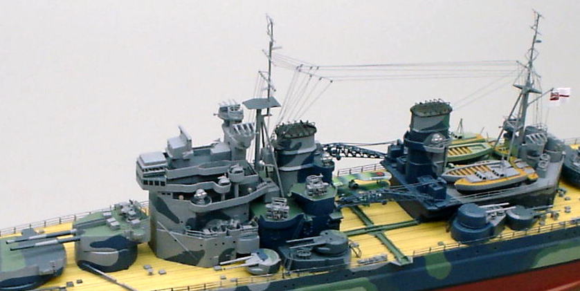 1/350 イギリス海軍戦艦プリンス オブ ウェールズ(HMS PRINCE OF WALES)精密模型完成品塗装済、英国海軍木製ハンドメイド精密艦船模型 ウッドマンクラブ