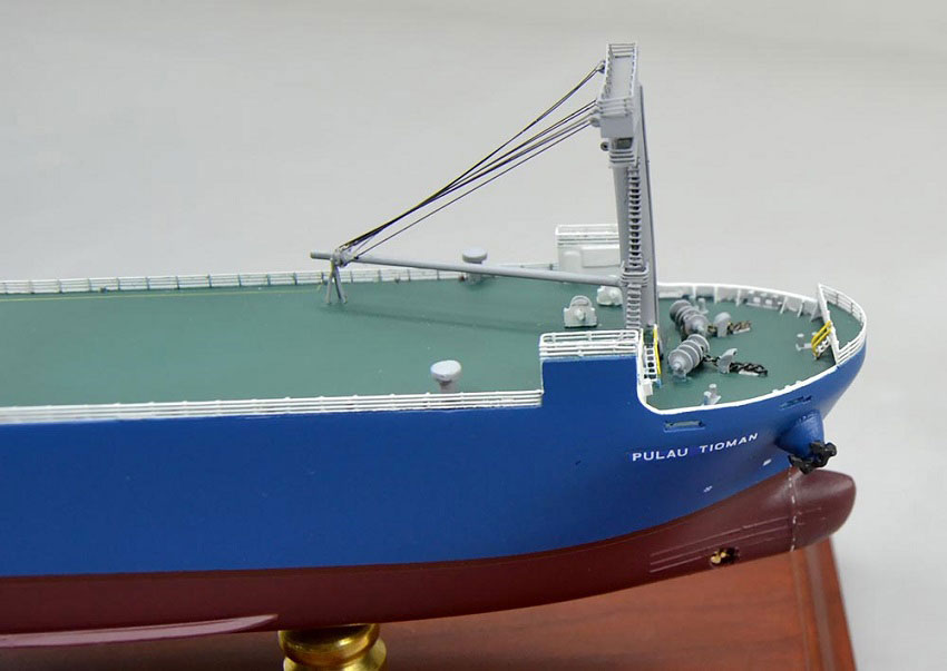 1/400 自動車運搬船 Roll-on/Roll-off Ship プラウ ティオマン(PULAU TIOMAN)  木製精密模型 モデルシップ制作,展示模型,製作専門店,精密船舶模型完成品,ウッドマンクラブ
