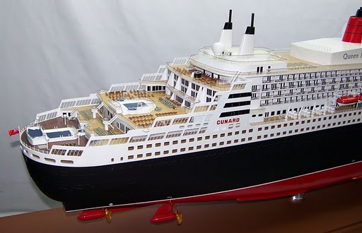 クイーンメリー２「QUEENMARY2」精密模型完成品 1/350 1/200 1/144 1/100「クイーンメリー２」精密大型客船模型完成品台座付