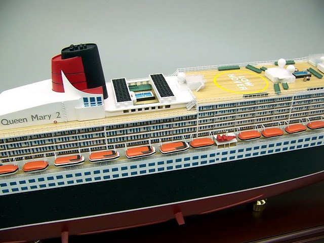 クイーンメリー２「QUEENMARY2」超精密模型完成品 1/350 1/200 1/144 1/100「クイーンメリー２」精密大型客船模型完成品台座付,精密模型製作と販売専門店ウッドンマンクラブ