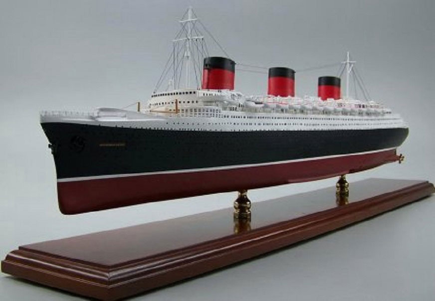 1/450 ノルマンディ NORMANDIE,RMS RMS (Royal Mail Ship) 木製ハンドメイド,精密船舶模型製作販売専門店,ウッドマンクラブ