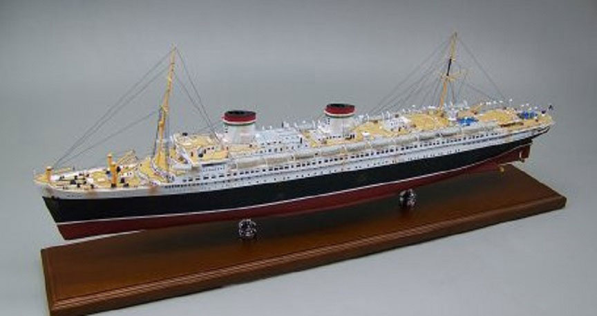 1/450 レックス REX RMS (Royal Mail Ship) 木製ハンドメイド,精密船舶模型製作販売専門店,ウッドマンクラブ