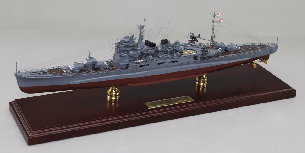 重巡高雄精密模型完成品塗装済、1/350,1/200,1/144,1/100,木製ハンドメイド艦船模型 高雄 ウッドマンクラブ width=