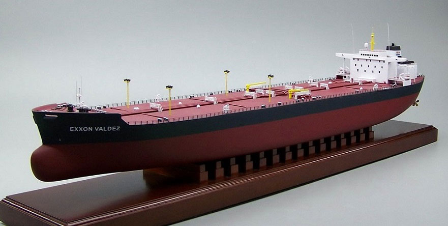 1/350 オイルタンカー「エクソンバルディーズ」石油運搬船,木製,精密船舶模型製作販売専門店,ウッドマンクラブ