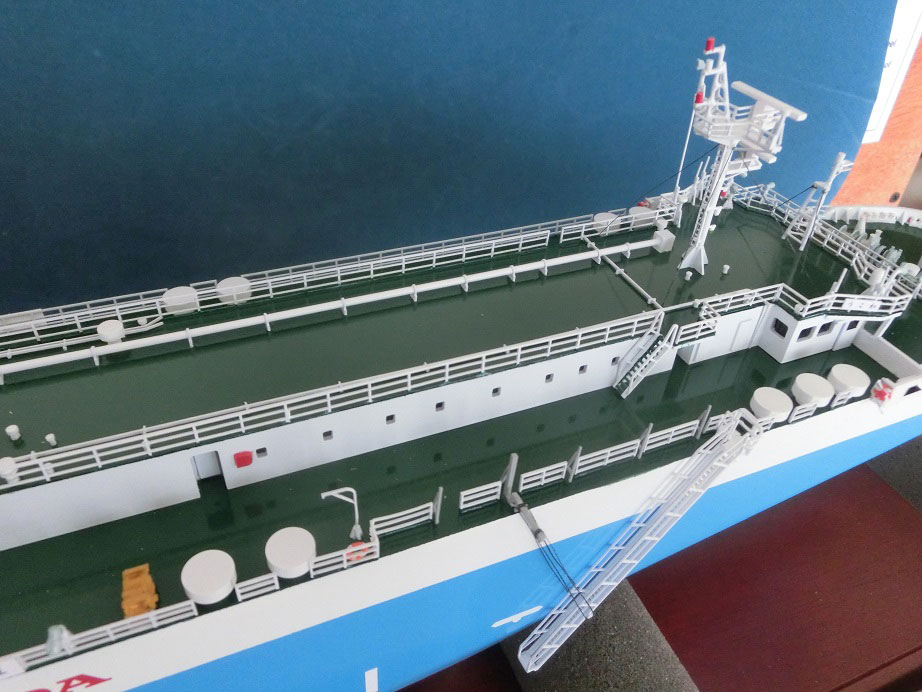 セメントタンカー 「KOTA PADANG」福岡造船 セメント製品運搬船 木製精密模型 モデルシップ制作,展示模型,製作専門店,精密船舶模型完成品,ウッドマンクラブ