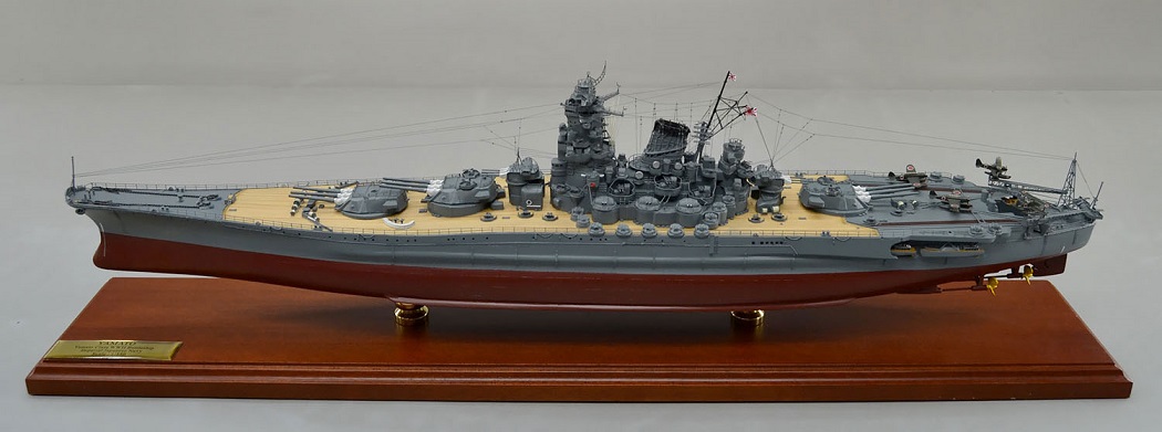 戦艦大和 木製ハンドメイド超精密艦船模型、展示用模型完成品