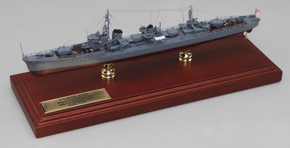 駆逐艦雪風超精密模型完成品、1/350駆逐艦雪風,1/200駆逐艦雪風,1/144駆逐艦雪風,1/100駆逐艦雪風、木製ハンドメイド、精密艦船模型完成品台座付の製作と通販専門店 ウッドマンクラブ