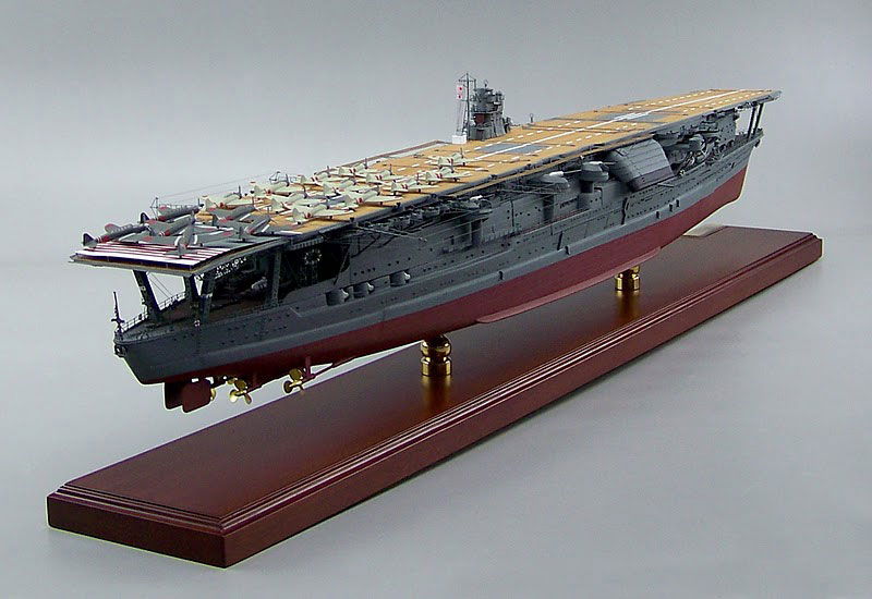 1/200空母赤城精密模型完成品塗装済、木製ハンドメイド艦船模型、空母赤城精密艦船模型完成品台座付の製作と通販専門店 ウッドマンクラブ