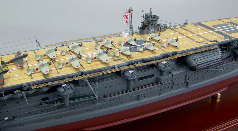 1/350空母赤城精密模型完成品塗装済、木製ハンドメイド艦船模型、空母赤城精密艦船模型完成品台座付の製作と通販専門店 ウッドマンクラブ