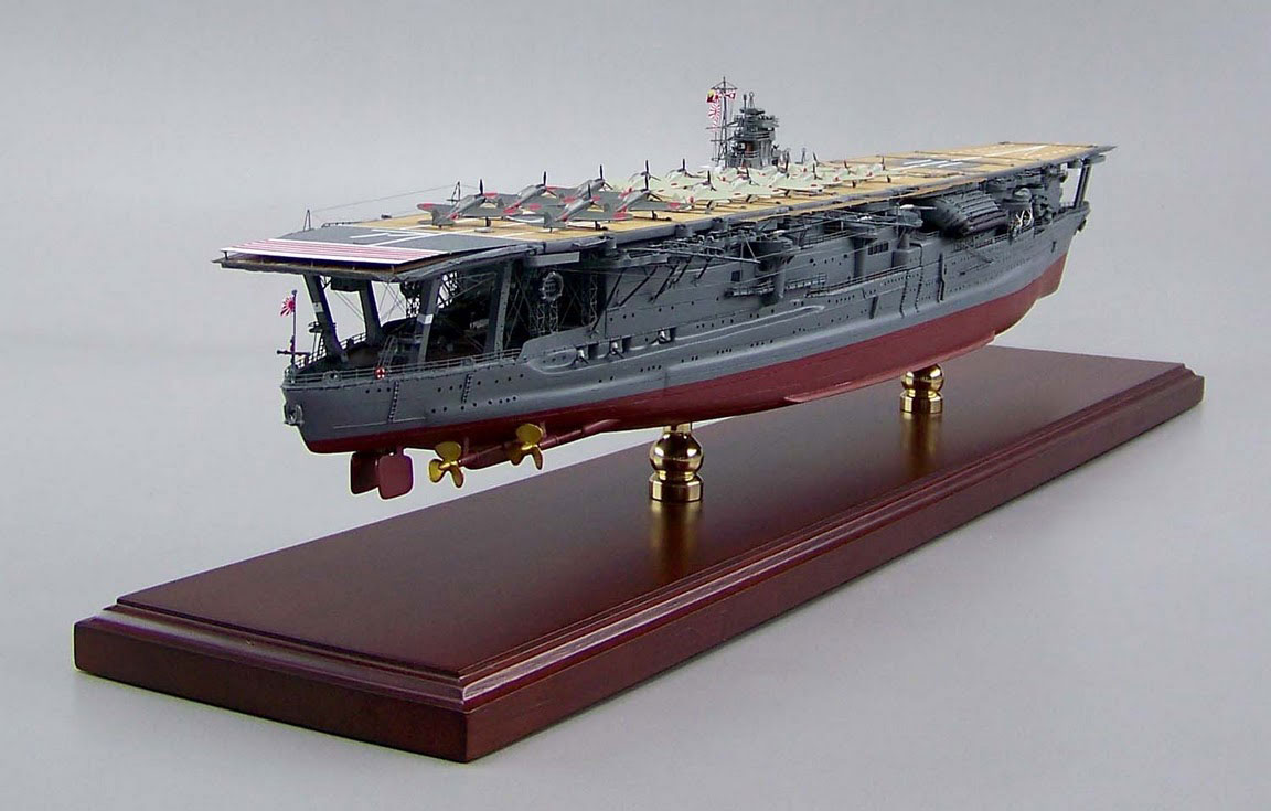 1/350空母赤城精密模型完成品塗装済、木製ハンドメイド艦船模型、空母赤城精密艦船模型完成品台座付の製作と通販専門店 ウッドマンクラブ