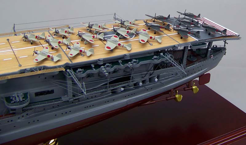 1/350空母赤城精密模型完成品塗装済、木製ハンドメイド艦船模型、空母赤城精密艦船模型完成品台座付の製作と通販専門店 ウッドマンクラブ