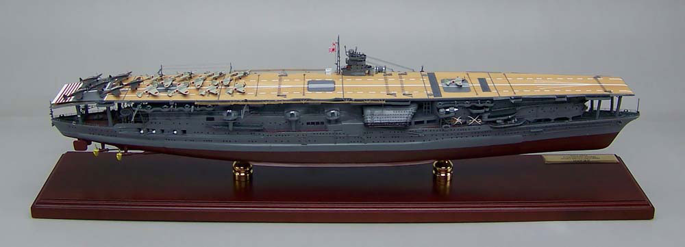 1/350空母赤城精密模型完成品塗装済、木製ハンドメイド艦船模型、空母赤城精密艦船模型完成品台座付の製作と通販専門店 ウッドマンクラブ