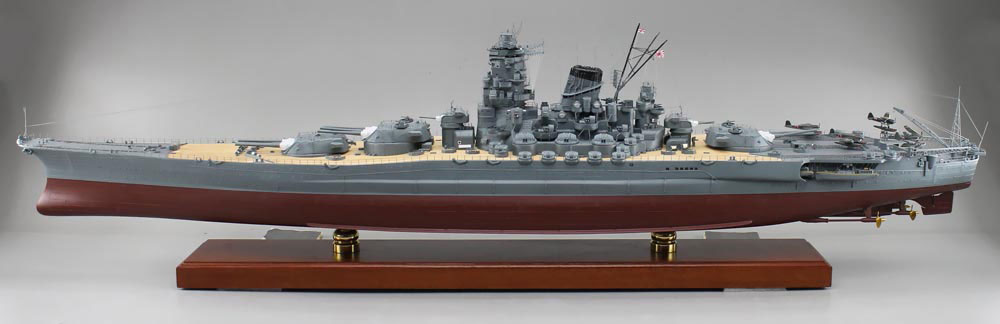 □戦艦大和 精密艦船模型完成品 ハンドメイド艦船模型 完成品販売専門