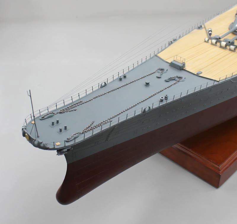 1/144戦艦大和超精密模型完成品、木製ハンドメイド、戦艦大和精密艦船模型完成品台座付の製作と通販専門店 ウッドマンクラブ