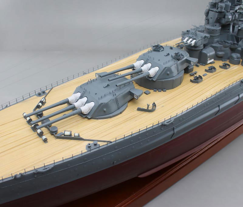 1/144戦艦大和超精密模型完成品、木製ハンドメイド、戦艦大和精密艦船模型完成品台座付の製作と通販専門店 ウッドマンクラブ