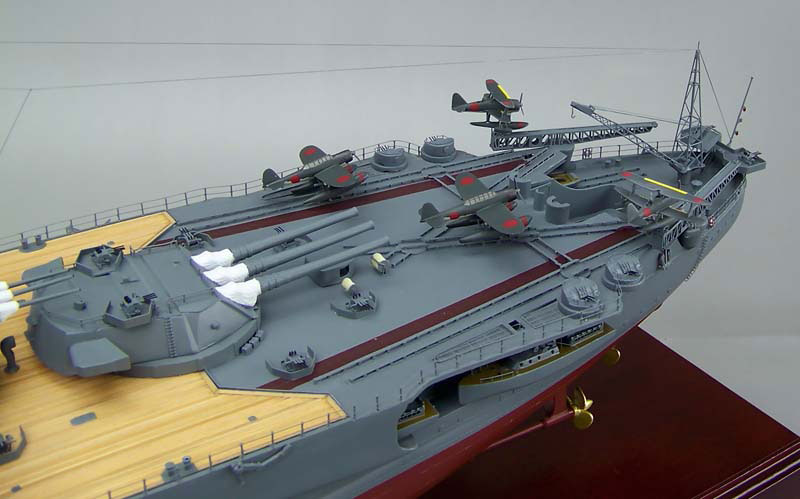 □戦艦大和 精密艦船模型完成品 ハンドメイド艦船模型 完成品販売専門 
