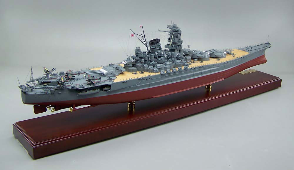 1/200戦艦大和超精密模型完成品、木製ハンドメイド、戦艦大和精密艦船模型完成品台座付の製作と通販専門店 ウッドマンクラブ