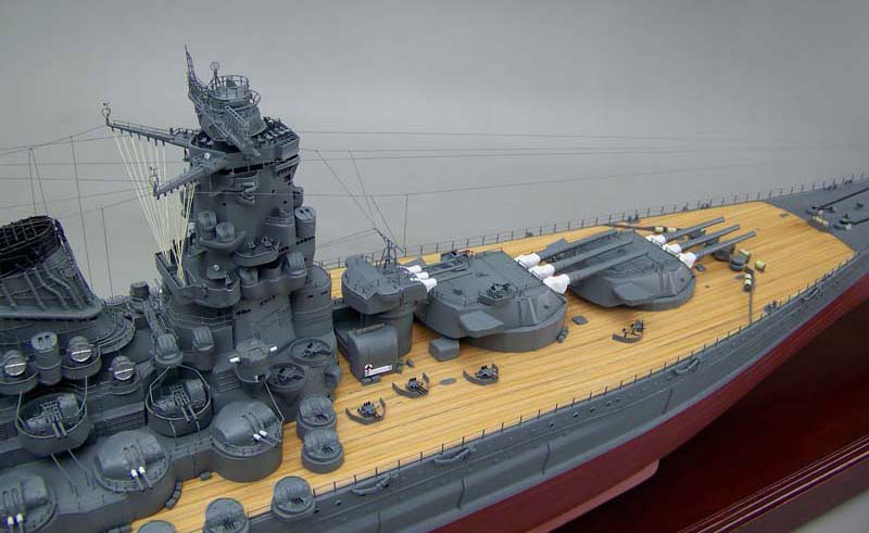 1/200戦艦大和超精密模型完成品、木製ハンドメイド、戦艦大和精密艦船模型完成品台座付の製作と通販専門店 ウッドマンクラブ