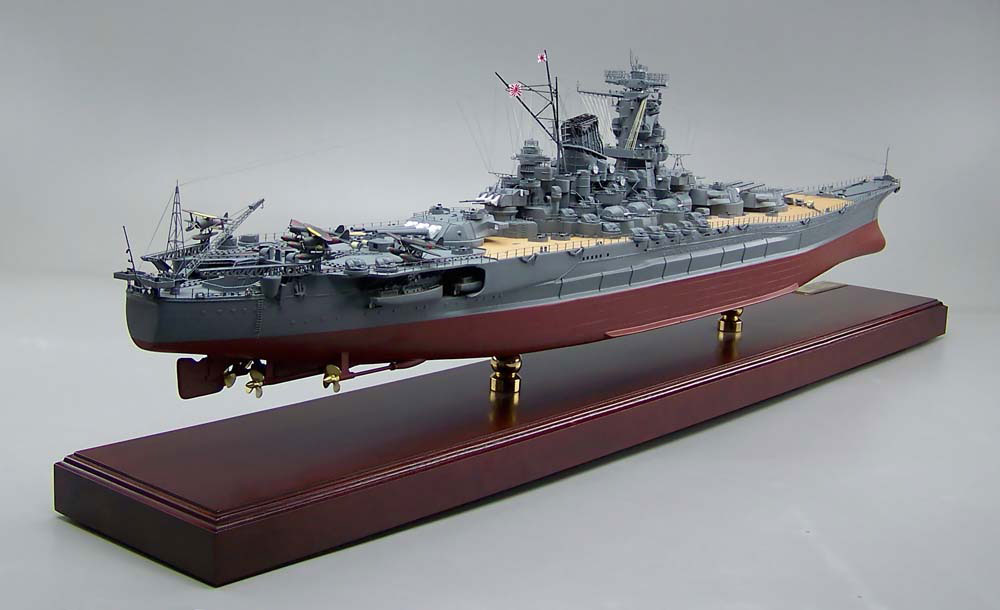 1/200戦艦大和超精密模型完成品、木製ハンドメイド、戦艦大和精密艦船模型完成品台座付の製作と通販専門店 ウッドマンクラブ