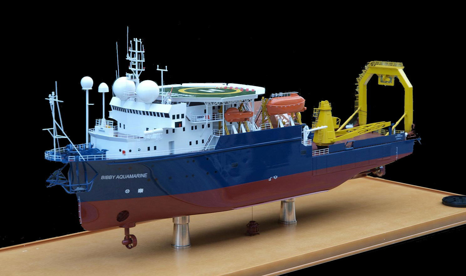 海底調査船,FRP製,精密船舶模型製作販売専門店,ウッドマンクラブ