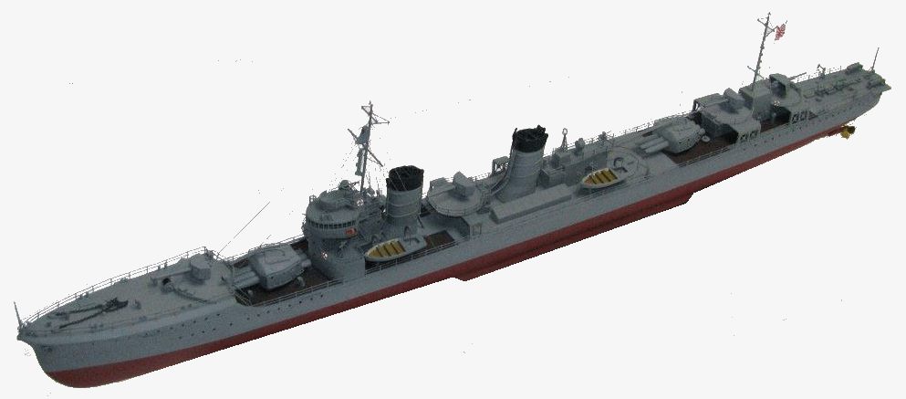 駆逐艦睦月、精密塗装済完成模型、1/350,1/200,1/144,1/100,木製ハンドメイド艦船模型睦月 ウッドマンクラブ