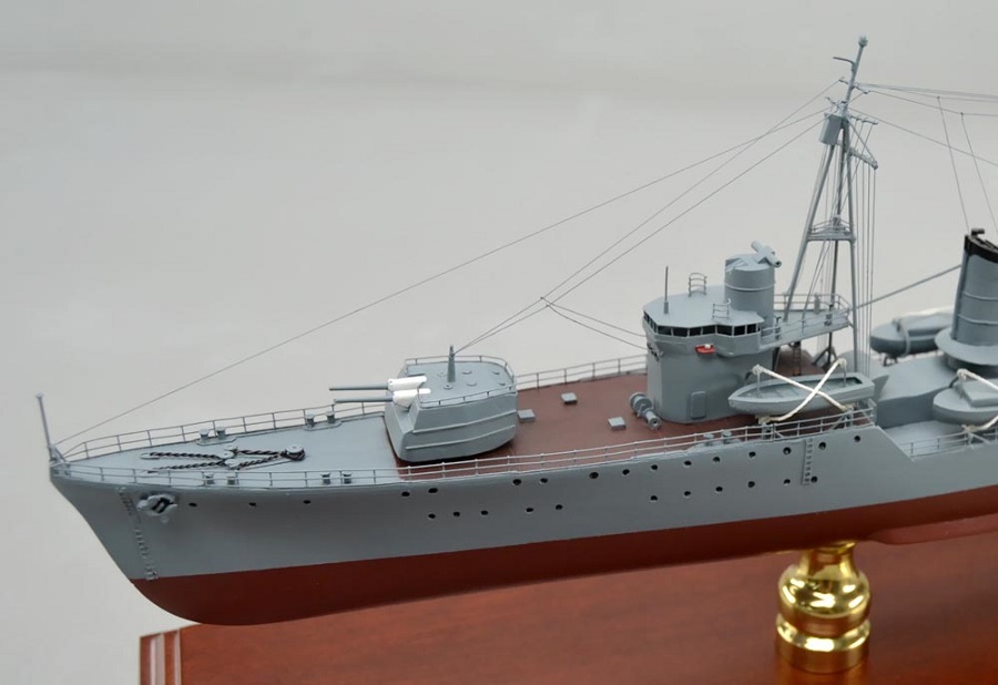 駆逐艦 夕立 1/200 精密艦船模型 ハンドメイド木製艦船模型、精密模型製作・販売の専門店 ウッドマンクラブ