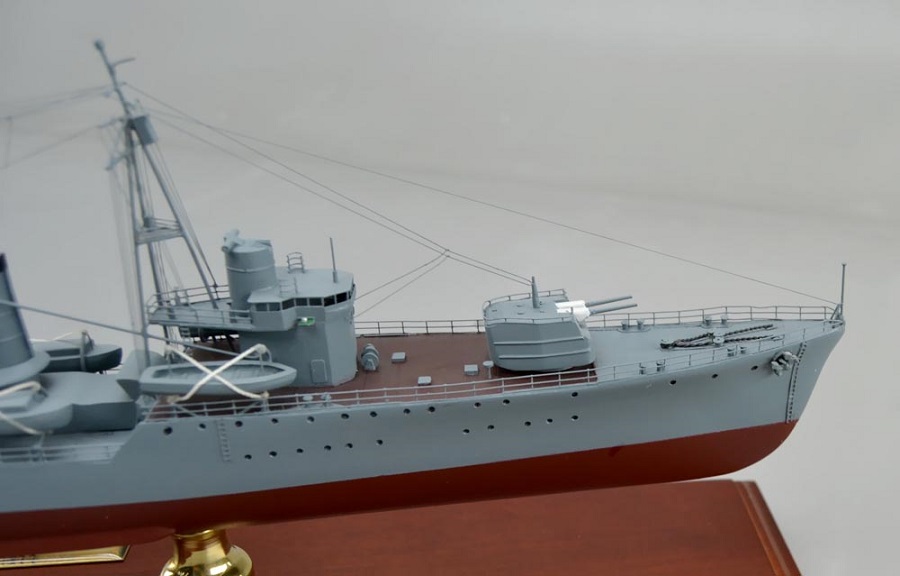 駆逐艦 夕立 1/200 精密艦船模型 ハンドメイド木製艦船模型、精密模型製作・販売の専門店 ウッドマンクラブ