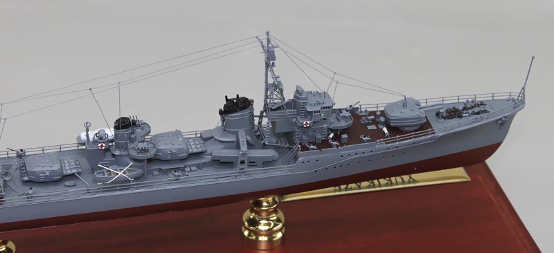 駆逐艦雪風 YUKIKAZE　1/350,1/200,1/144,1/100 精密艦船模型 ハンドメイド木製艦船模型、精密模型製作・販売の専門店 ウッドマンクラブ