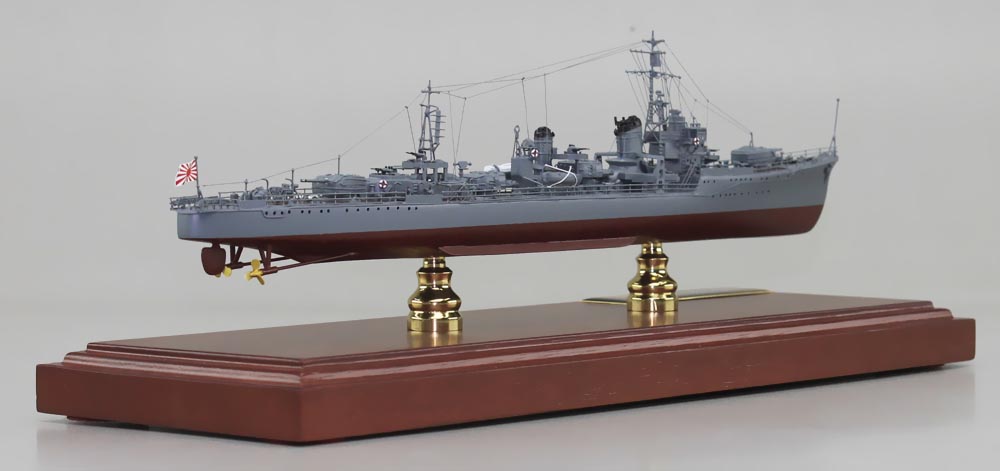 駆逐艦雪風 YUKIKAZE　1/350,1/200,1/144,1/100 精密艦船模型 ハンドメイド木製艦船模型、精密模型製作・販売の専門店 ウッドマンクラブ