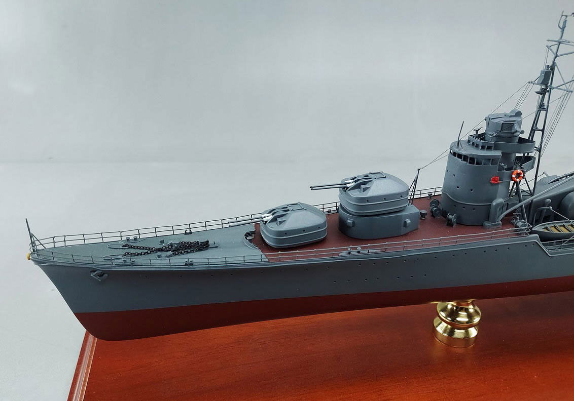 駆逐艦雪風 YUKIKAZE　1/350,1/200,1/144,1/100 精密艦船模型 ハンドメイド木製艦船模型、精密模型製作・販売の専門店 ウッドマンクラブ
