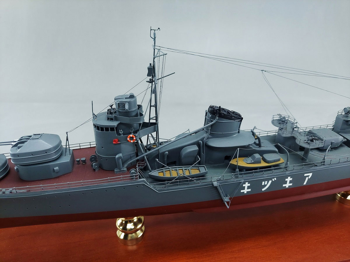 駆逐艦雪風 YUKIKAZE　1/350,1/200,1/144,1/100 精密艦船模型 ハンドメイド木製艦船模型、精密模型製作・販売の専門店 ウッドマンクラブ