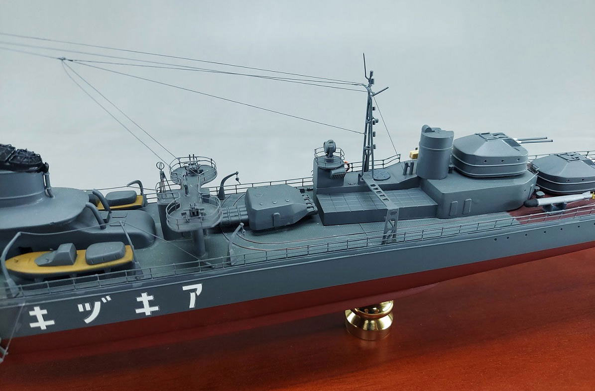 駆逐艦雪風 YUKIKAZE　1/350,1/200,1/144,1/100 精密艦船模型 ハンドメイド木製艦船模型、精密模型製作・販売の専門店 ウッドマンクラブ