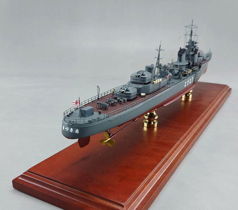 駆逐艦雪風 YUKIKAZE　1/350,1/200,1/144,1/100 精密艦船模型 ハンドメイド木製艦船模型、精密模型製作・販売の専門店 ウッドマンクラブ